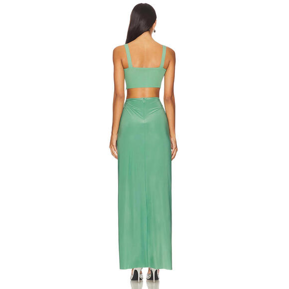 Deme by Gabriella Valentina Set Green Size S NWT $325 msrp - Picture 3 of 13